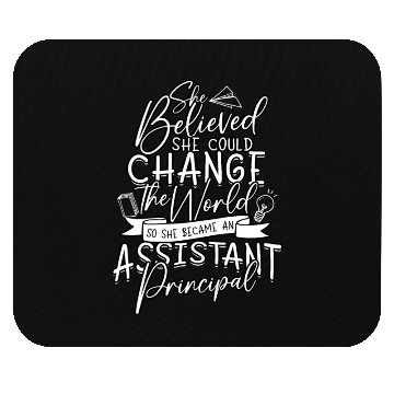 Discover Assistant Principal Back School Teacher Principal Mouse Pads