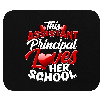 Discover Assistant Principal Back School Teacher Principal Mouse Pads