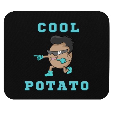 Discover Cool Potato Guy With funny Design Mouse Pads