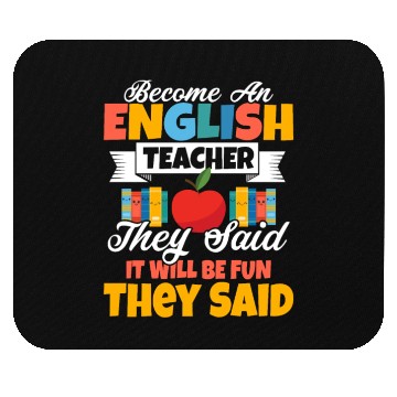 Discover Become An English Teacher Grammar Language Mouse Pads