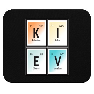 Discover Kiev | Periodic Table of Elements Mouse Pads