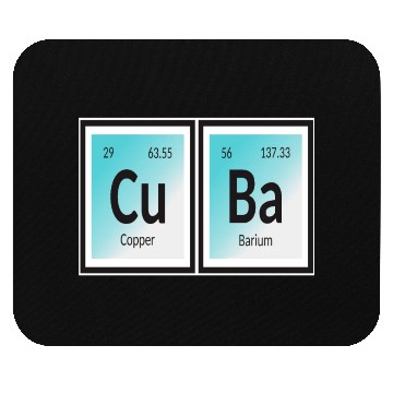 Discover Cuba | Periodic Table of Elements Mouse Pads