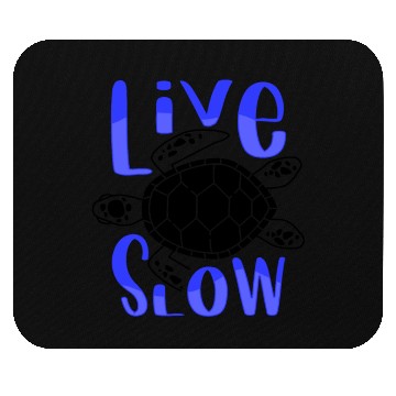Discover Relax and Live Slow Sea Turtle Beachy Vacation Mouse Pads