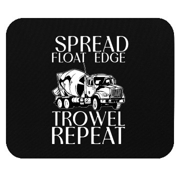 Discover Spread Float Edge Trowel Repeat 4 Mouse Pads