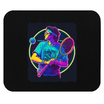 Discover Tennis Player Mouse Pads
