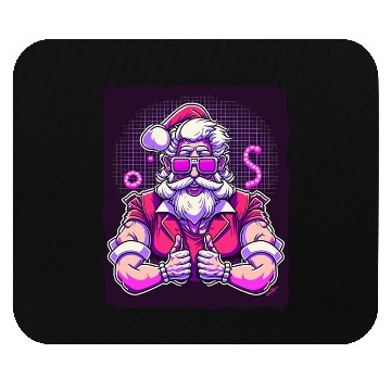 Discover Christmas Santa Claus Gym Mouse Pads
