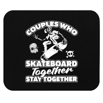 Discover Skateboard Skater Couple Mouse Pads