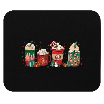 Discover Christmas Coffee Cup Mouse Pads