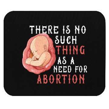 Discover Anti Abortion Pro Life Conservative Gift Idea Mouse Pads