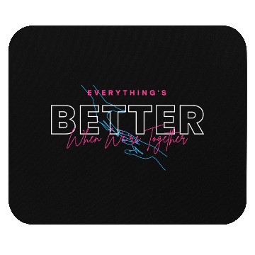 Discover Black and Pink Simple Better Mouse Pads