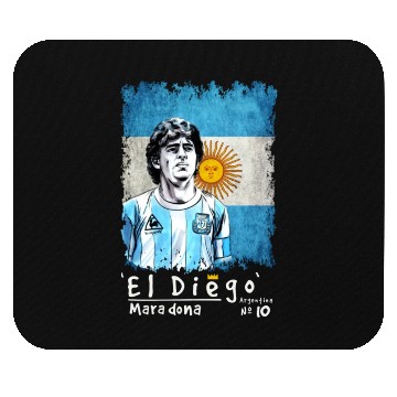 Discover D10S The Argentine Legend Mouse Pads