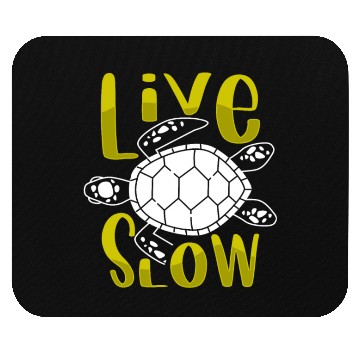 Discover Relax and Live Slow Sea Turtle Beachy Vacation Mouse Pads