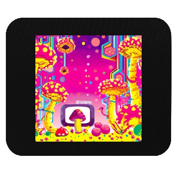 Discover Psychedelic Video Game Fantasy World Mouse Pads