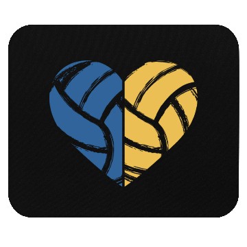 Discover Volleyball Heart Volleyball Lover Gift for Player Mouse Pads