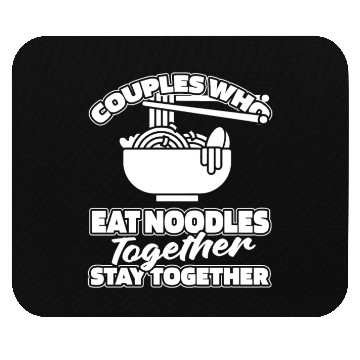 Discover Noodles Couple Mouse Pads