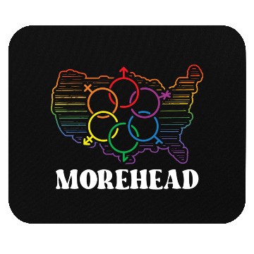 Discover Morehead Pride Month Pride Flag LGBT Community LGB Mouse Pads