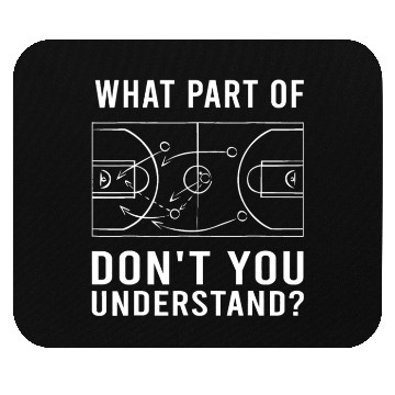 Discover Funny Basketball Coach For Men Women Tactic Diagra Mouse Pads