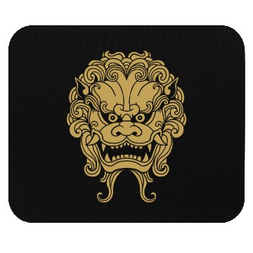 Discover Asiatic lion Mouse Pads