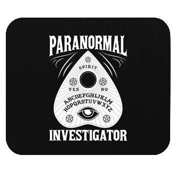 Discover Ghost Hunting Paranormal Investigator Mouse Pads