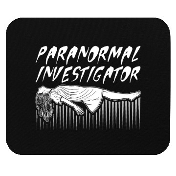 Discover Ghost Hunting Paranormal Investigator Mouse Pads