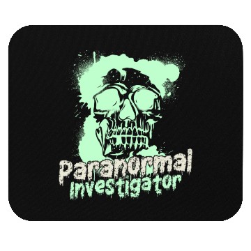 Discover Ghost Hunting Paranormal Investigator Mouse Pads