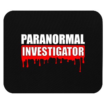 Discover Ghost Hunting Paranormal Investigator Mouse Pads
