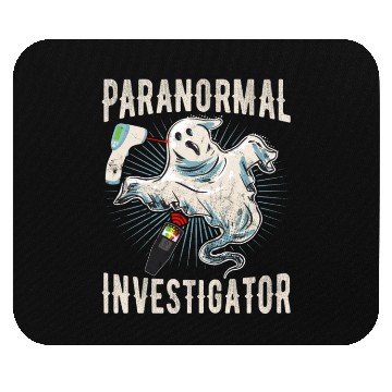 Discover Ghost Hunting Paranormal Investigator Mouse Pads
