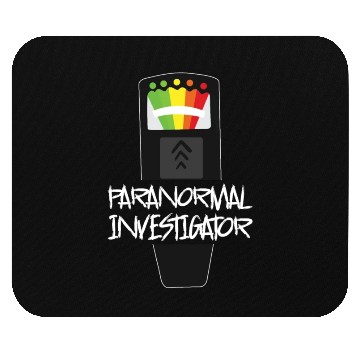 Discover Ghost Hunting Paranormal Investigator Mouse Pads