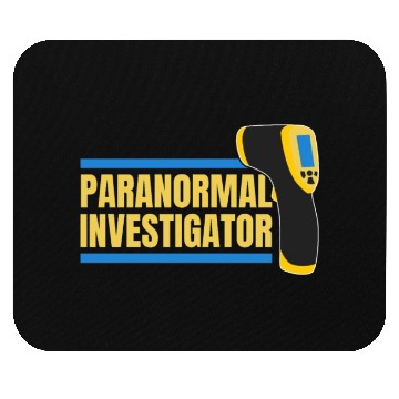 Discover Ghost Hunting Paranormal Investigator Mouse Pads