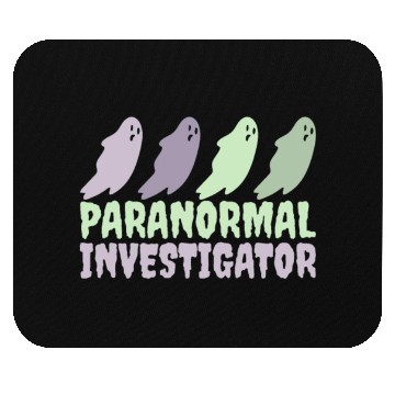 Discover Ghost Hunting Paranormal Investigator Mouse Pads