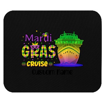 Discover Mardi Gras Cruise Mardi Gras Carnival Trip Funny Mouse Pads