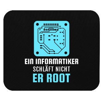 Discover A Computer Scientist Doesn't Sleep He Root Informa Mouse Pads
