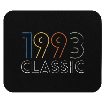 Discover 30 Years Vintage 1993 Retro 30th Birthday Mouse Pads