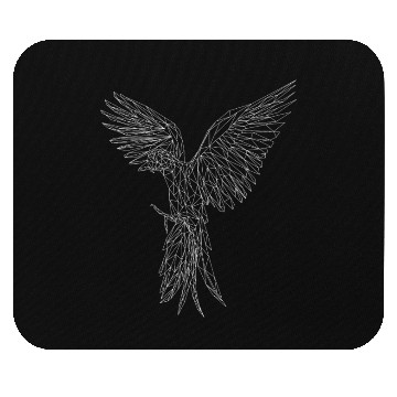 Discover African Grey Parrot Mouse Pads Bird Parakeet Mouse Pads