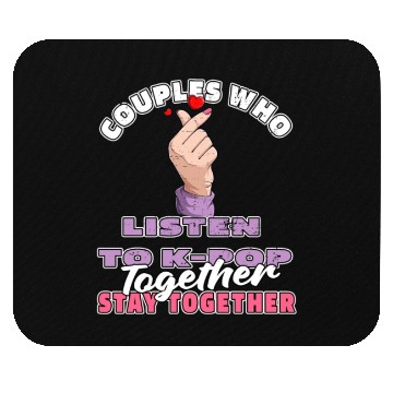 Discover K Pop Couple Mouse Pads