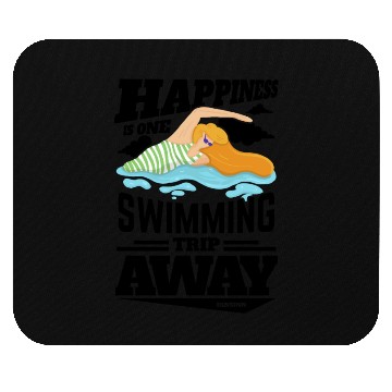 Discover To swim Mouse Pads