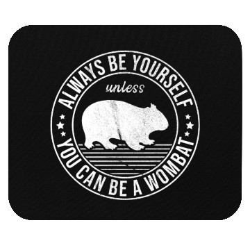 Discover Funny Wombat Quote For A Australian Lover Mouse Pads