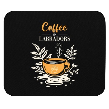 Discover Labrador Retriever Coffee And Labradors Mouse Pads