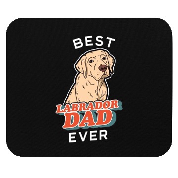 Discover Labrador Retriever Best Labrador Dad Ever Mouse Pads