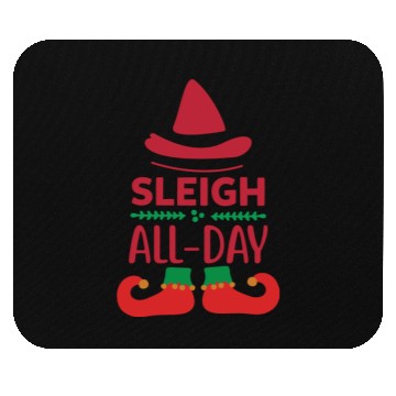 Discover Sleigh all day Mouse Pads