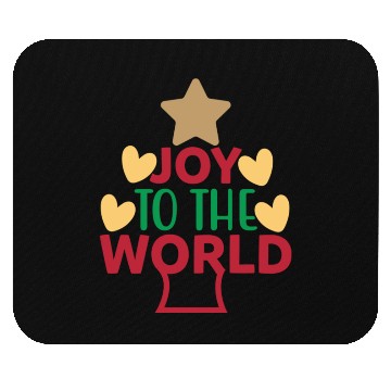 Discover Joy-To-The-World Cristmas Mouse Pads Design