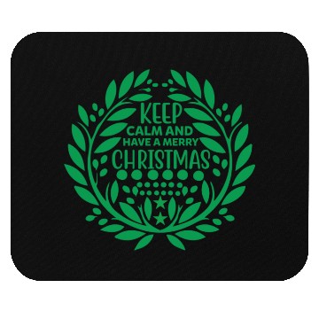 Discover Keep Calm and Have a Merry Christmas Mouse Pads