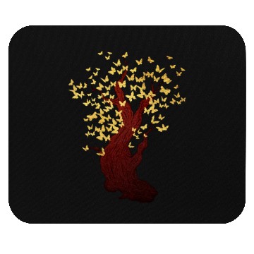 Discover Butterfly Tree Beautiful Animal Butterflies Tree Mouse Pads
