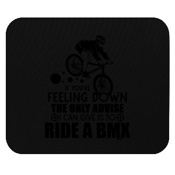Discover BMX bike tour Mouse Pads