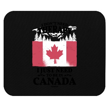 Discover Canada Flag Ottawa Vancouver Mouse Pads