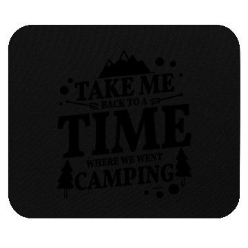 Discover Campin mountains forest nature relaxation Mouse Pads