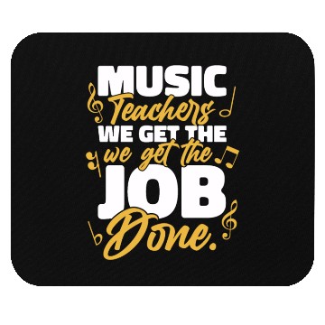 Discover Music Teacher music nout Mouse Pads