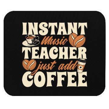 Discover Music Teacher Coffee Mouse Pads