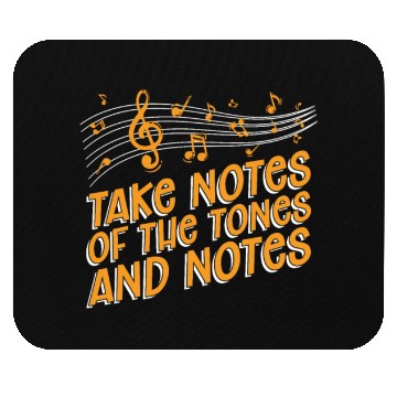 Discover Music Teacher Notes Mouse Pads