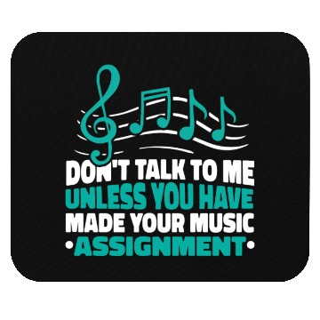 Discover Music Teacher Notes Mouse Pads